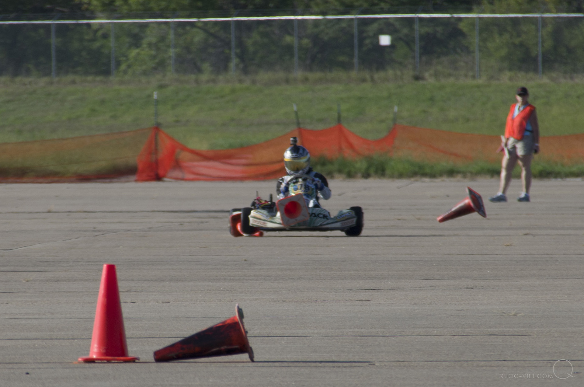 Kid vs. Cones